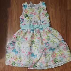 Colorful Floral Kids Dress